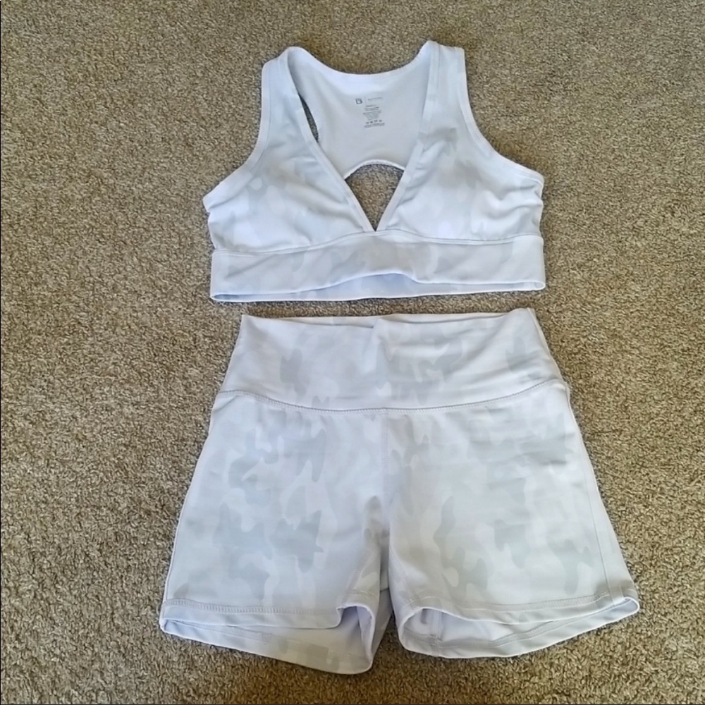 Small White Camo BuffBunny Set